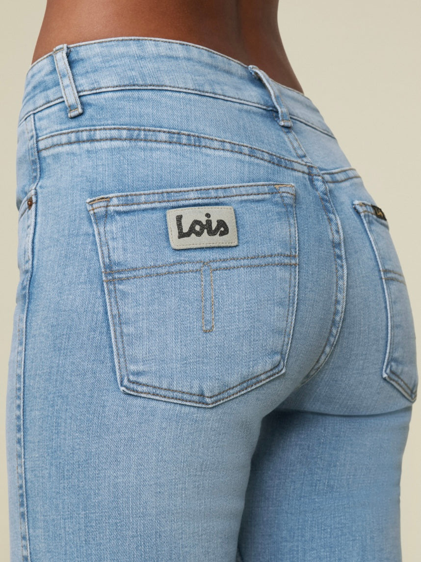 Malena Angle Cloudy Bleach