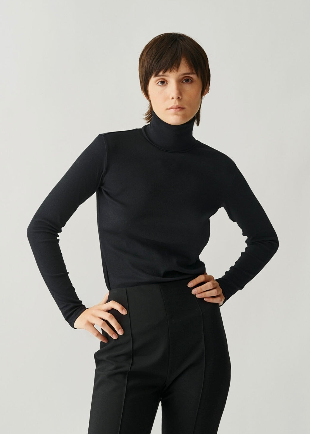 Julie Josephine Camilla polo - Black