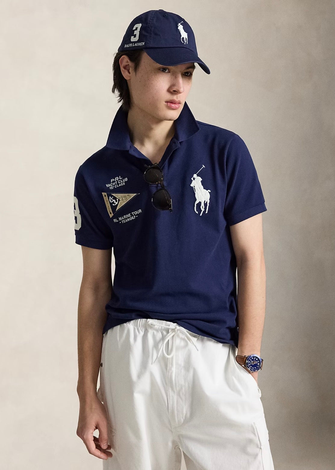 Big Pony Polo Shirt Navy