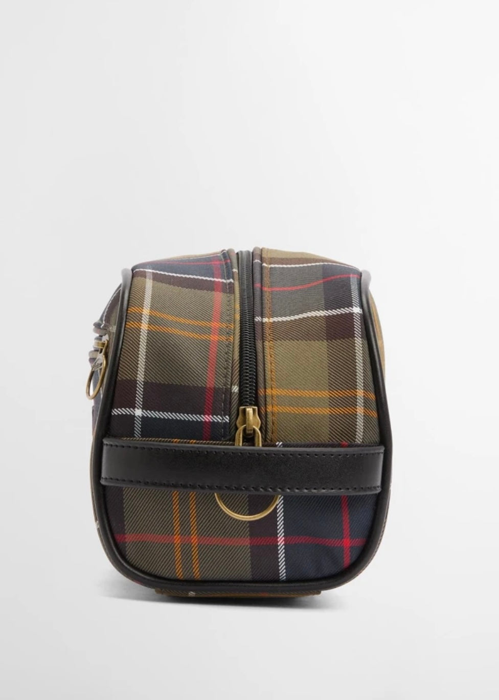 Tartan Washbag Olive
