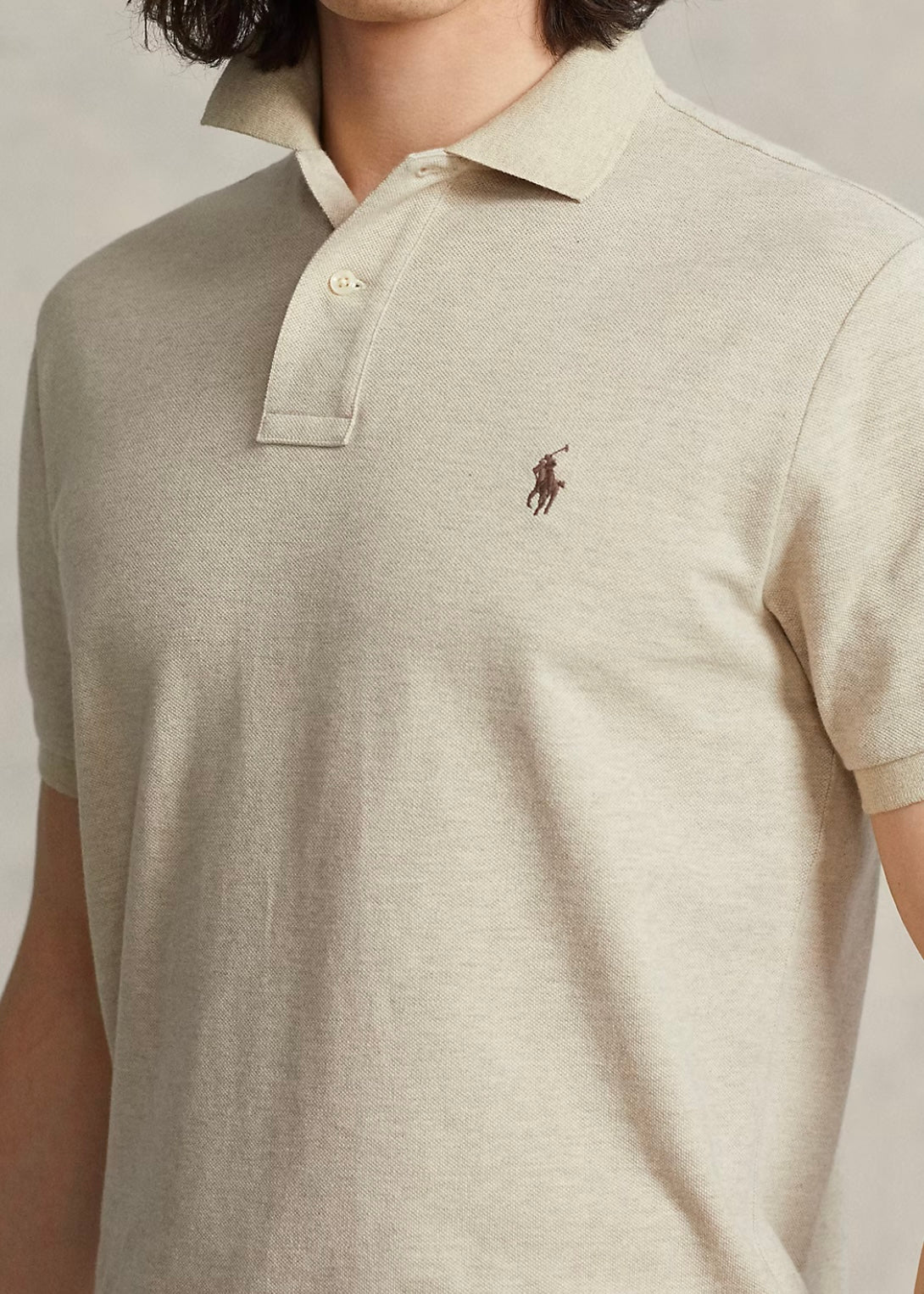 Polo Ralph Lauren pique - Expedition Dune