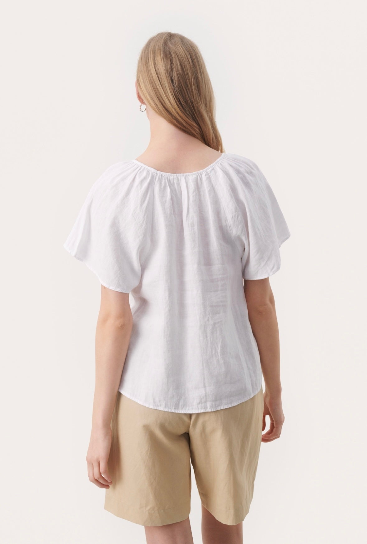 Part Two Georgiana blouse - Bright White