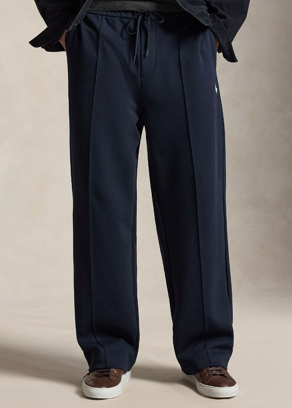 Double Knit Drawstring Pant Navy