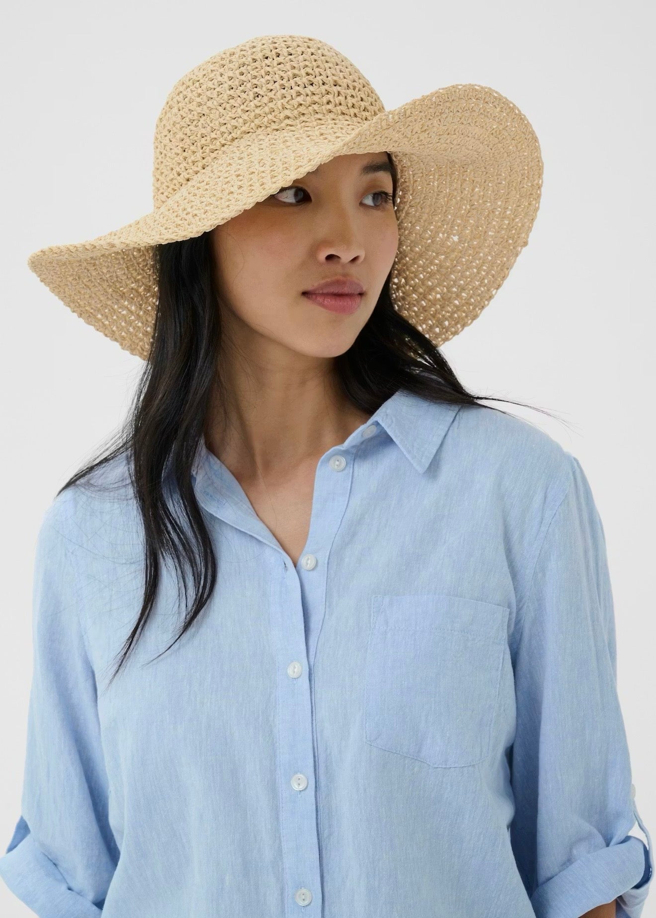 Pouline Hat Natural Raw