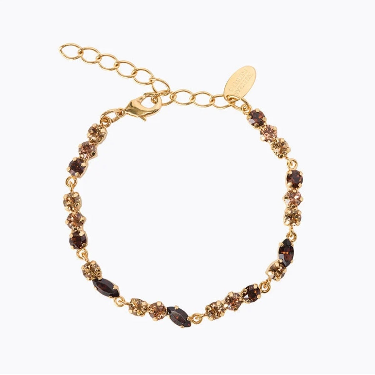 Alelia Bracelet Gold ReC Topaz Combo