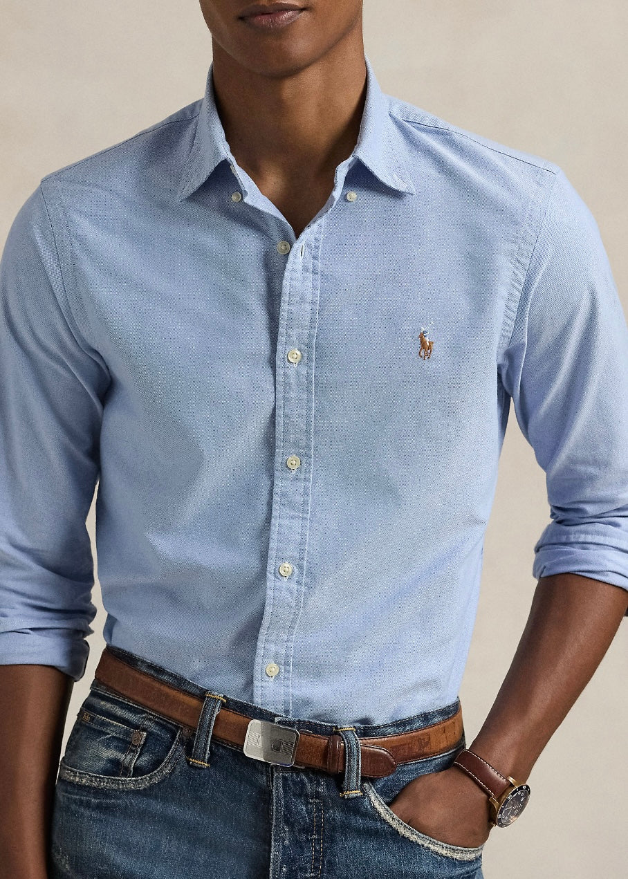 Slim Fit Oxford shirt Blue