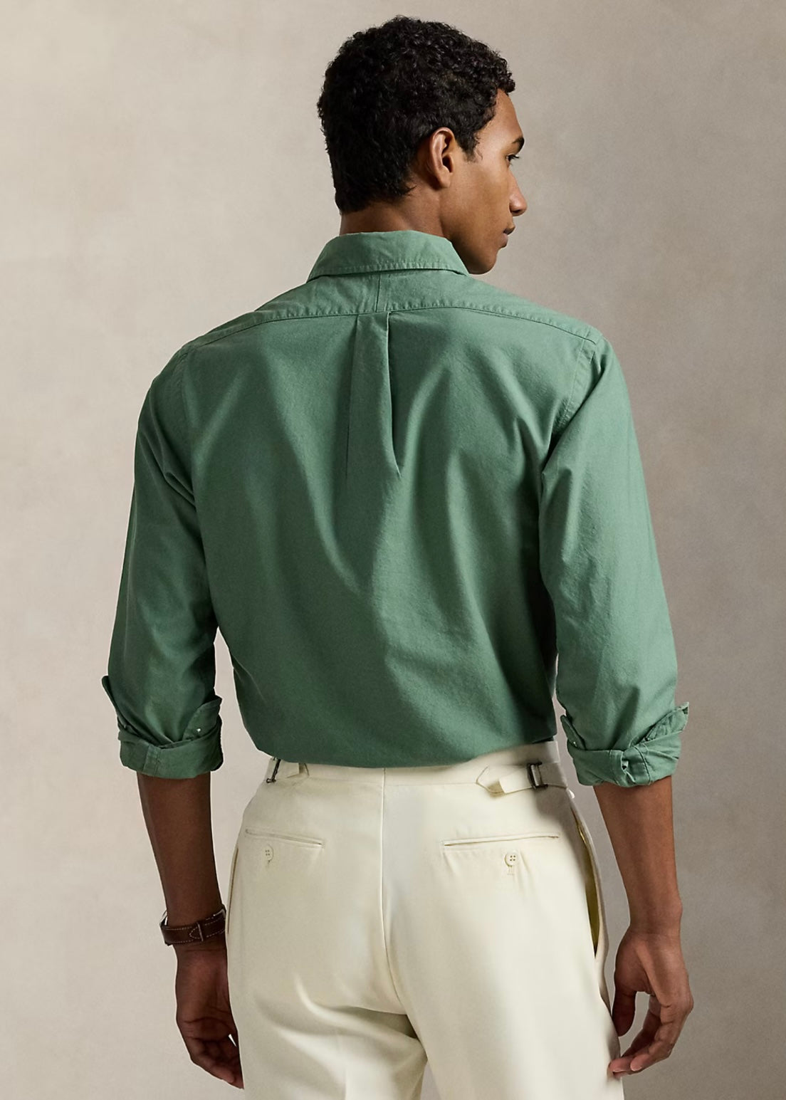 Ralph Lauren Oxford shirt custom fit - Fatigue