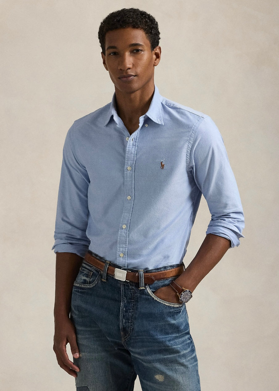 Slim Fit Oxford shirt Blue