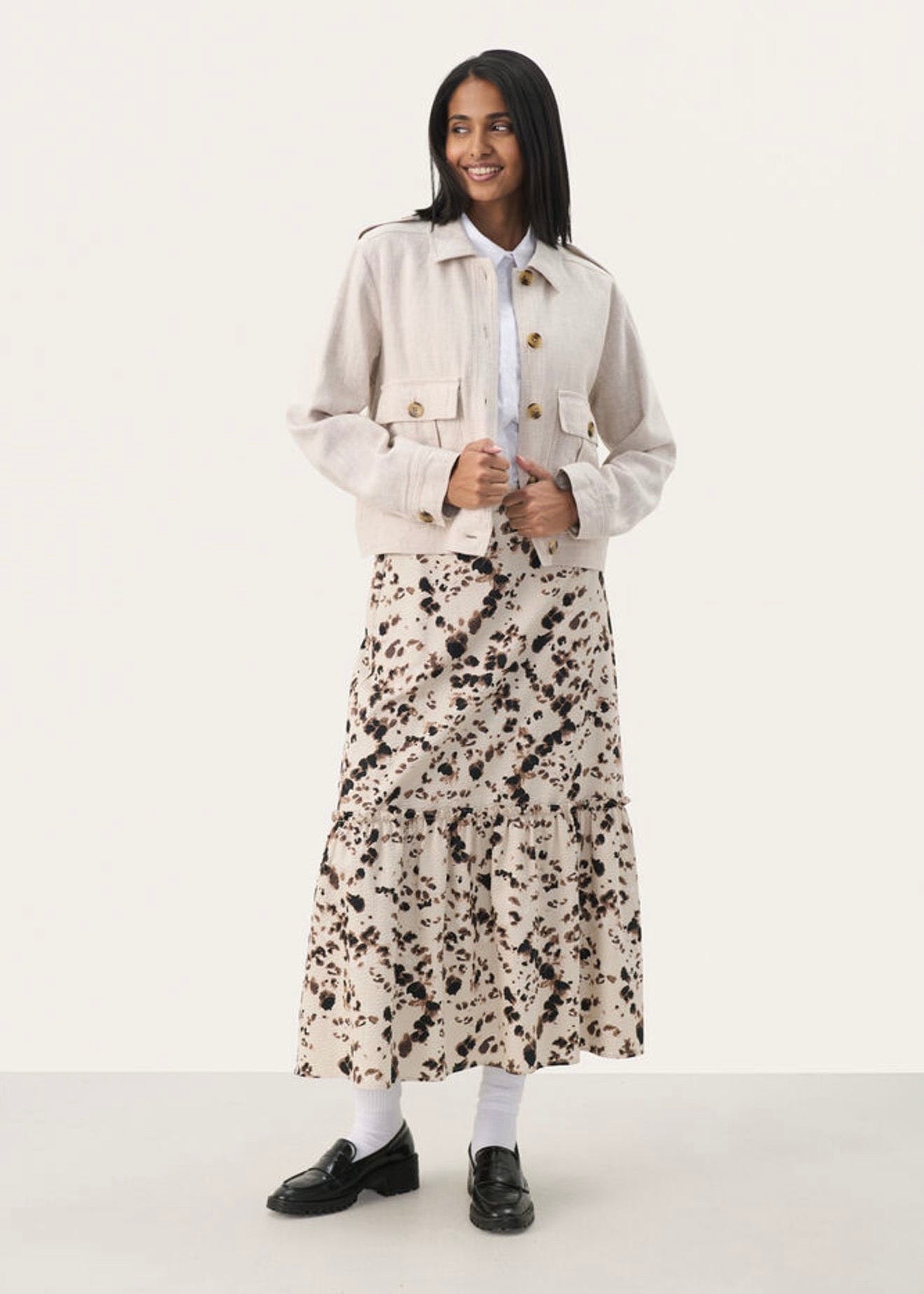 Najah Jacket French Oak Melange