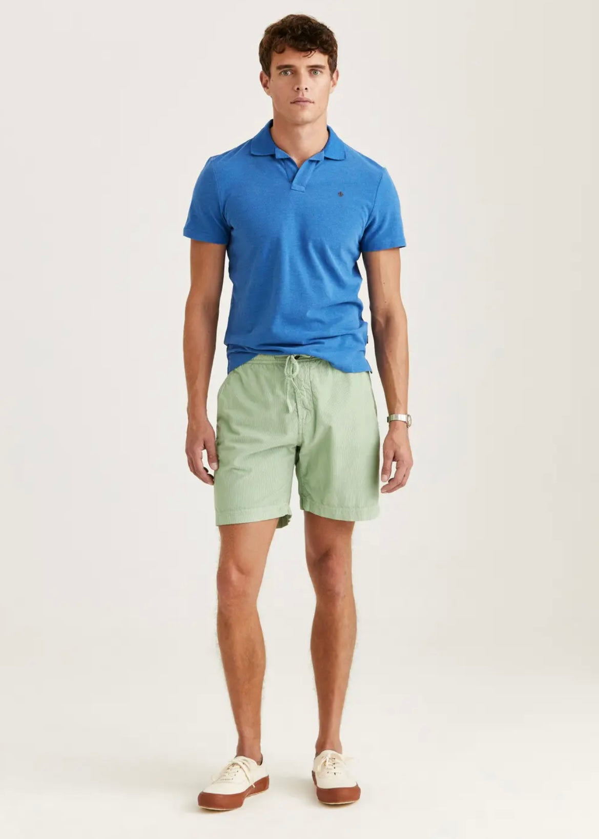 Morris Fenix Cord shorts - Green