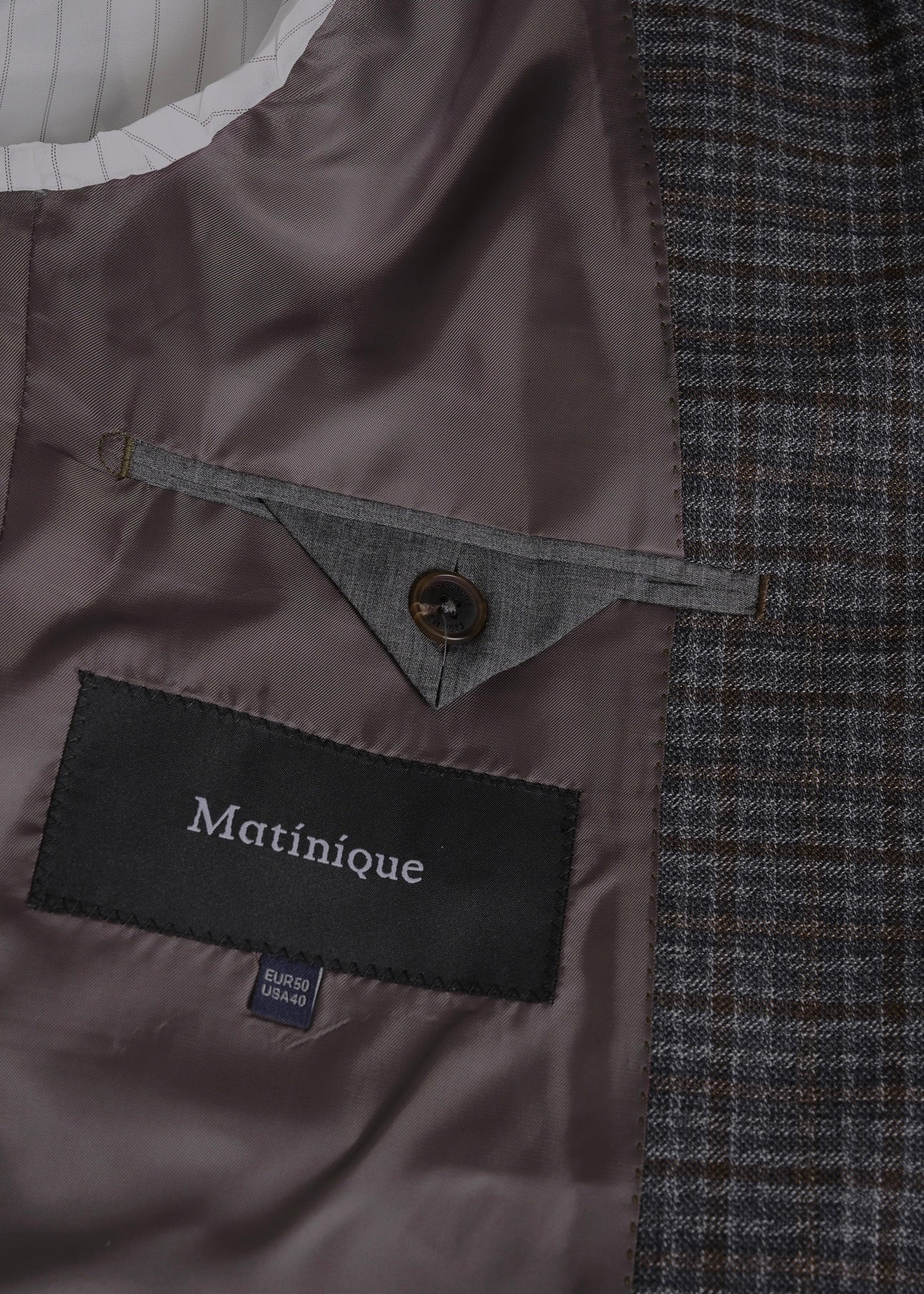 Matinique George blazer - Morel Melange