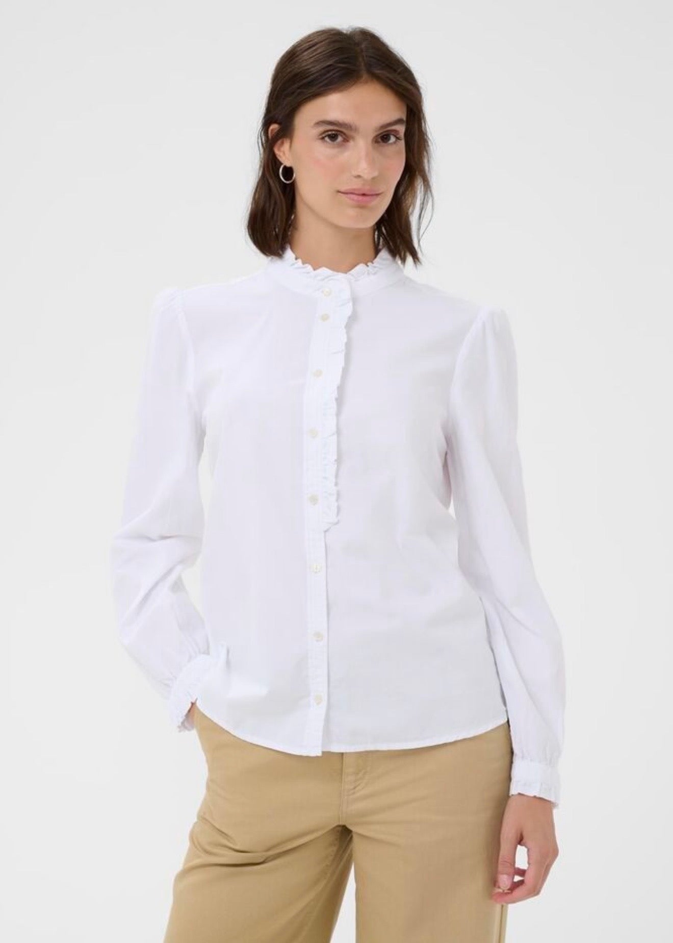 Glessia Shirt Bright White