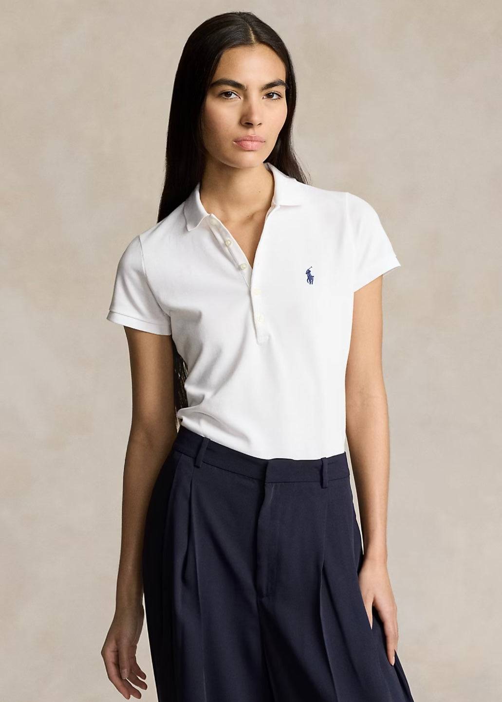 Ralph Lauren pique - White
