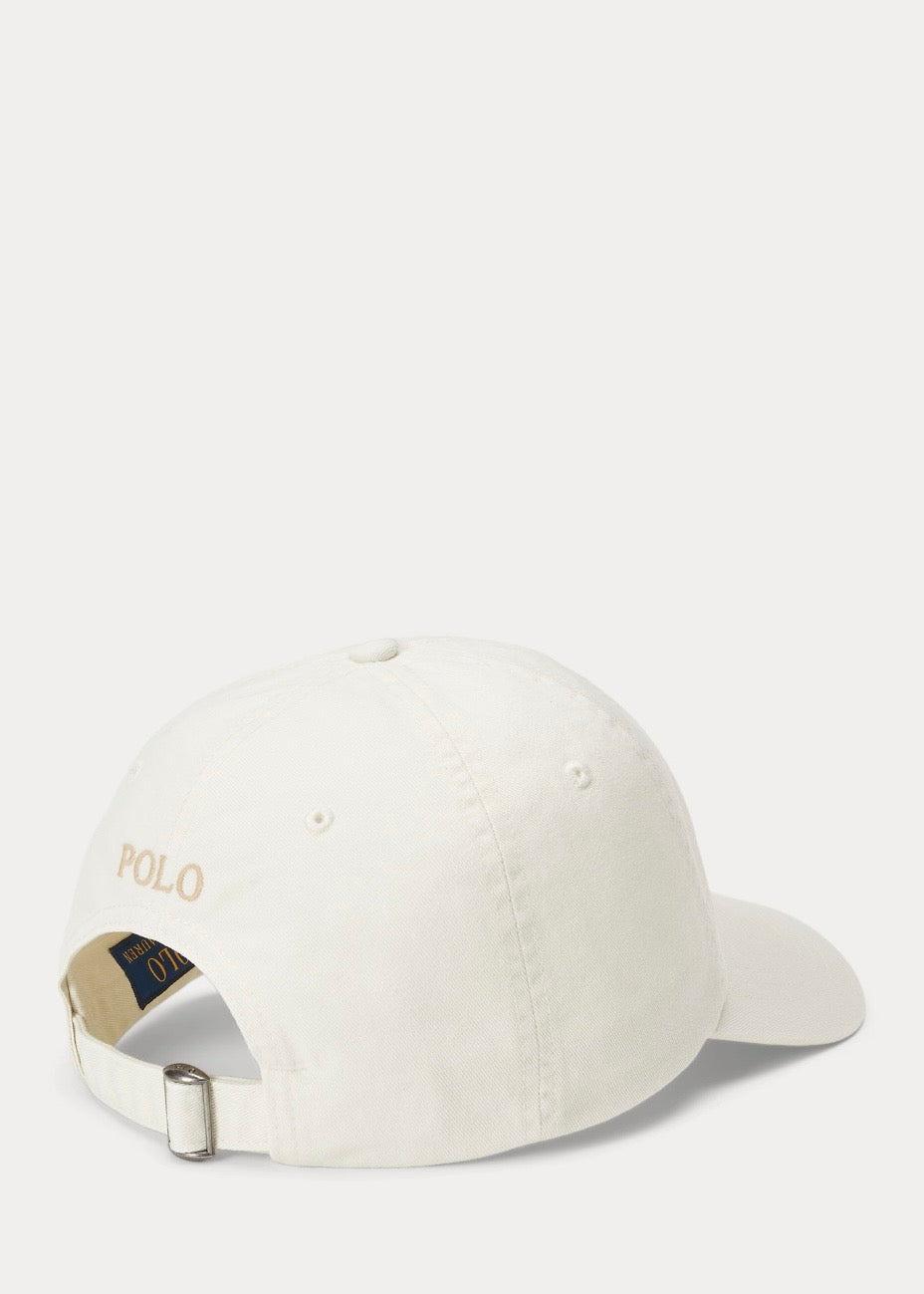 Chino Ball Caps Parchment Cream