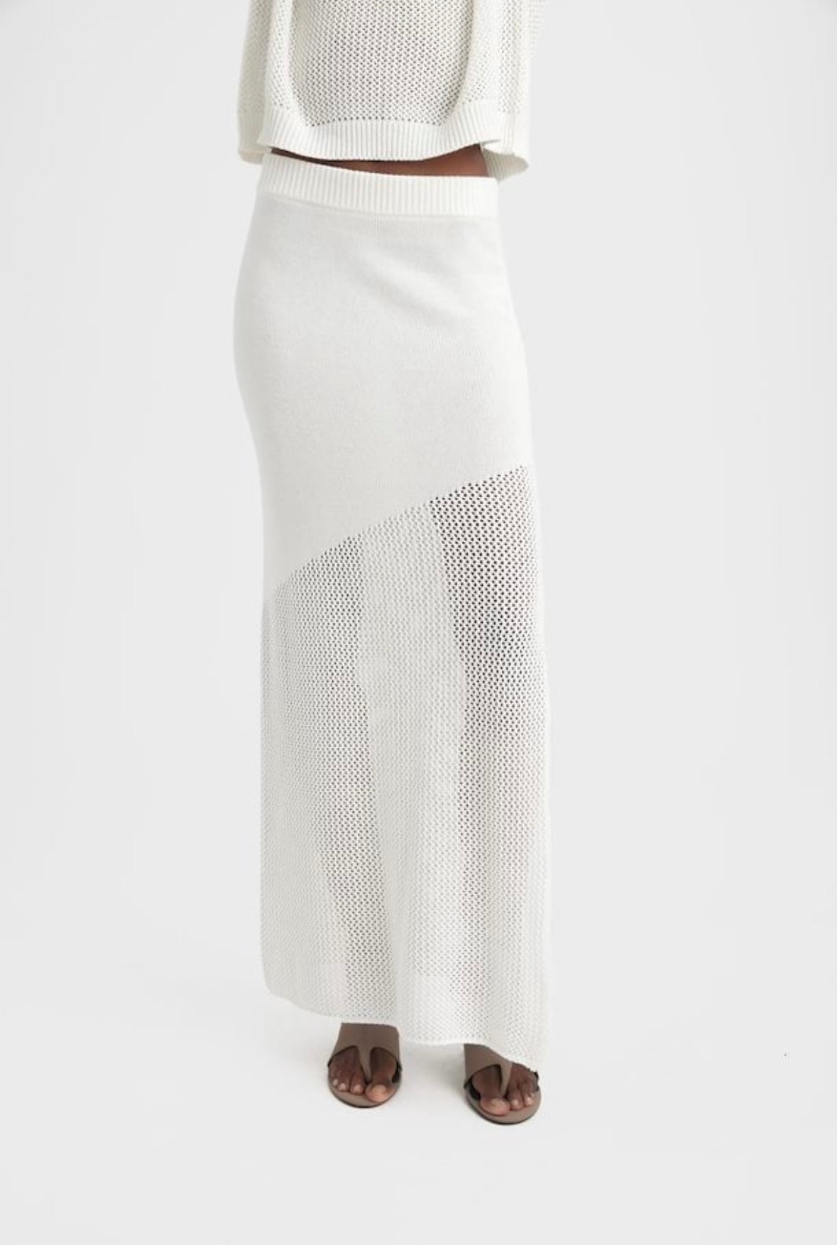 Gestuz Carry skirt - Egret