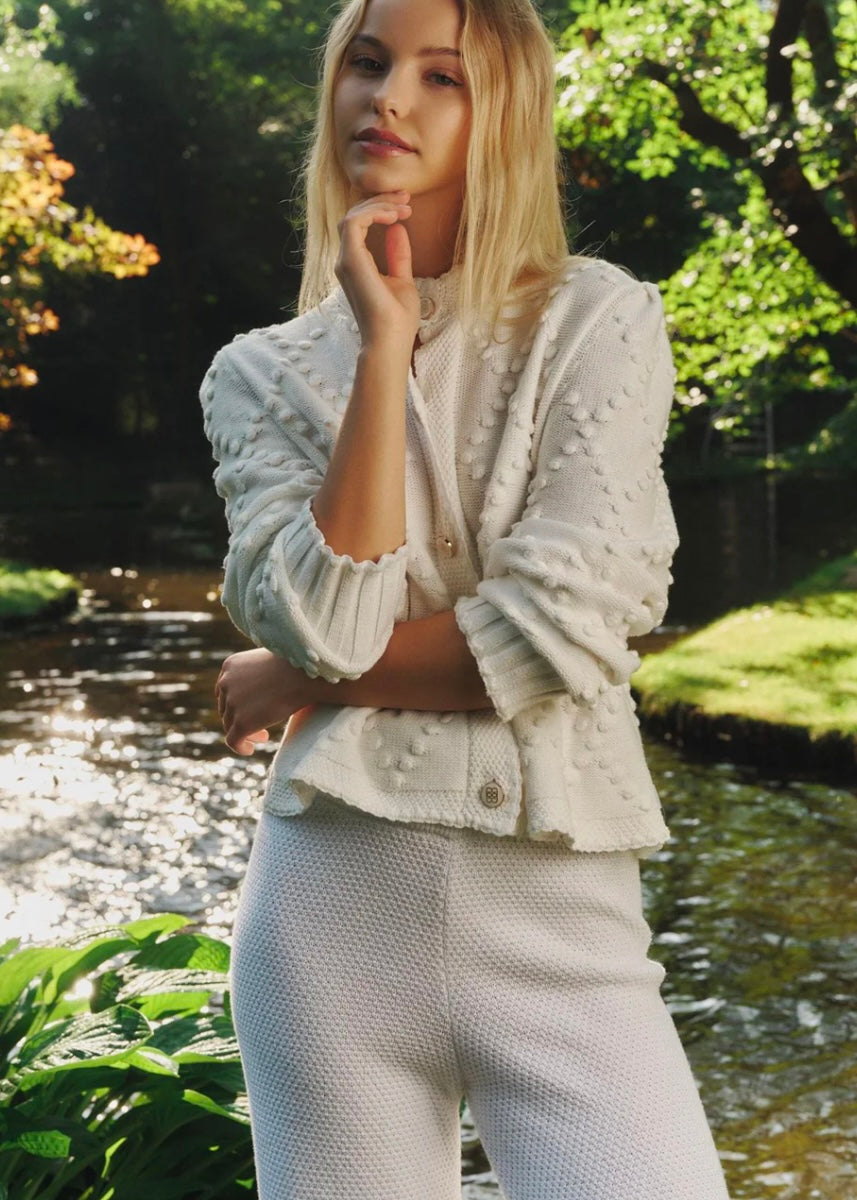 Ella&il Mubi Cotton pants - White