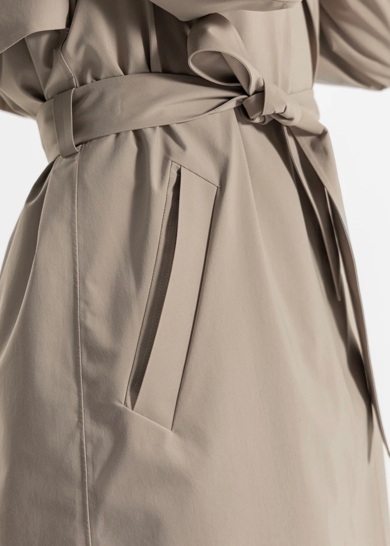 Skylar Trench Coat Desert