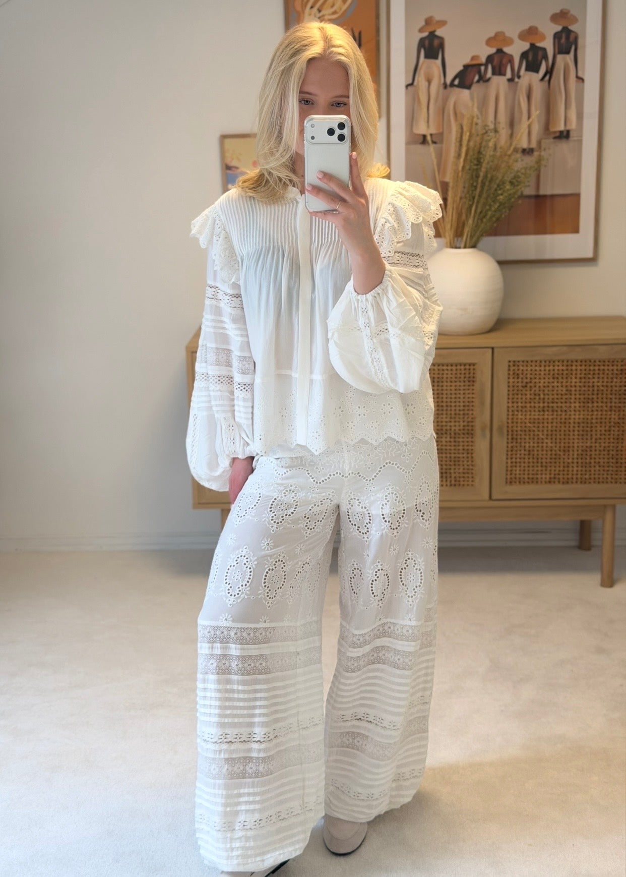 Lita Pants White