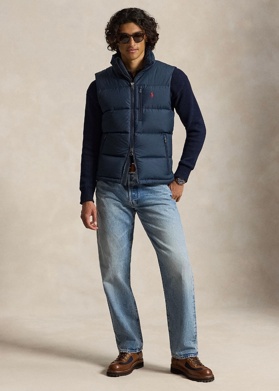 The Gorham Down Vest Navy
