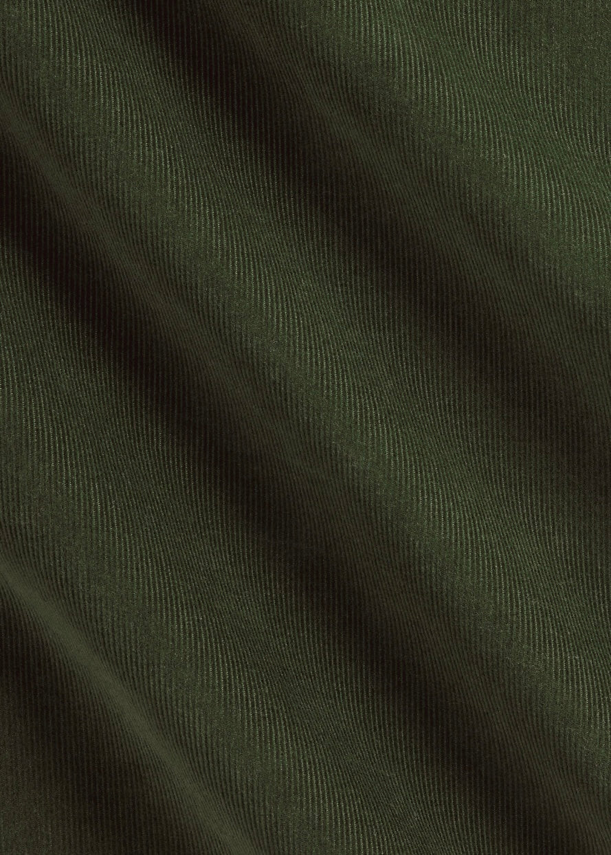 Corduroy shirt Estate Olive