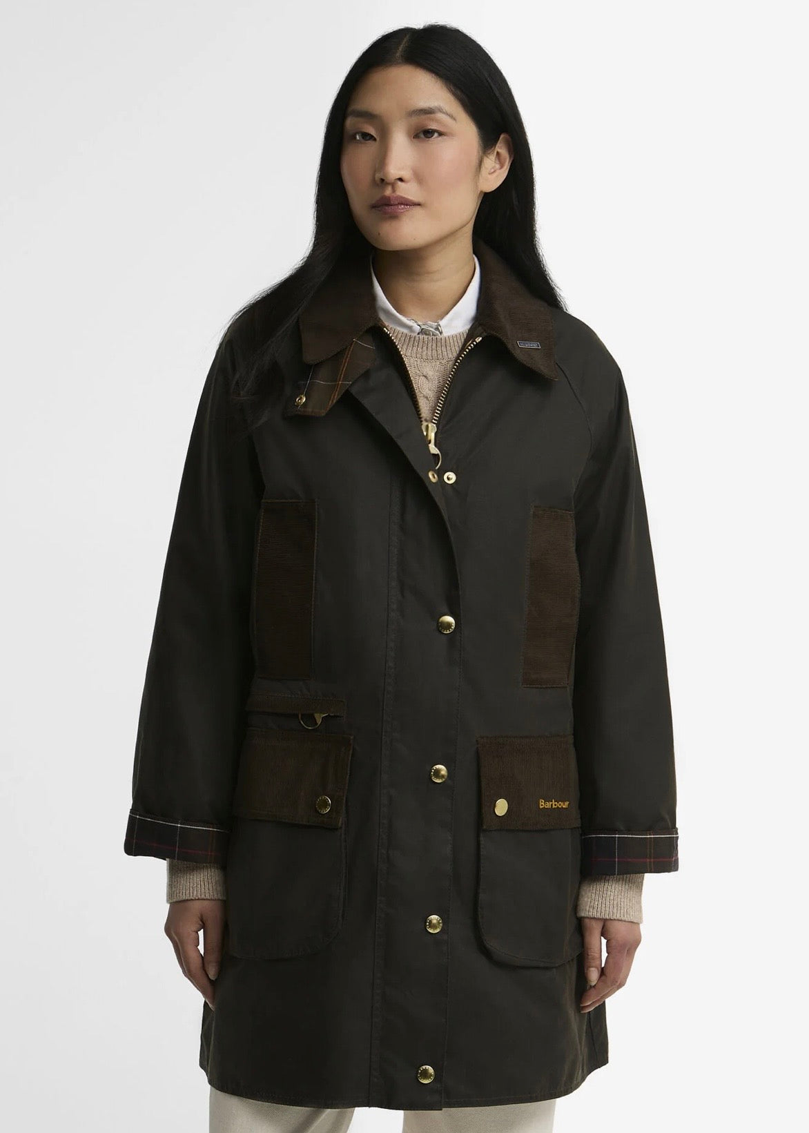 Icons Modern Beaufort Wax Jacket Olive
