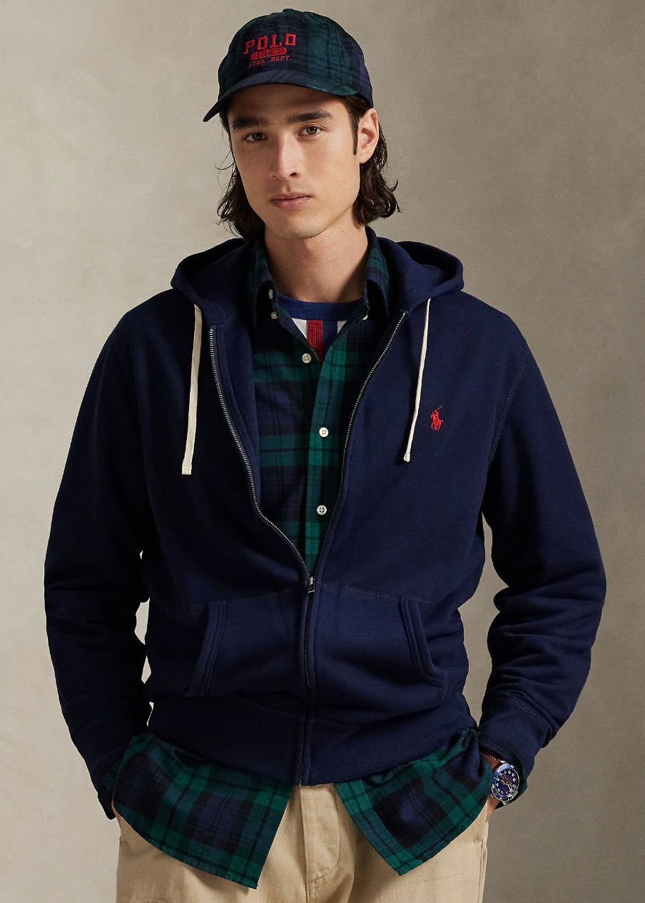 Fleece hoodie Cruise Navy