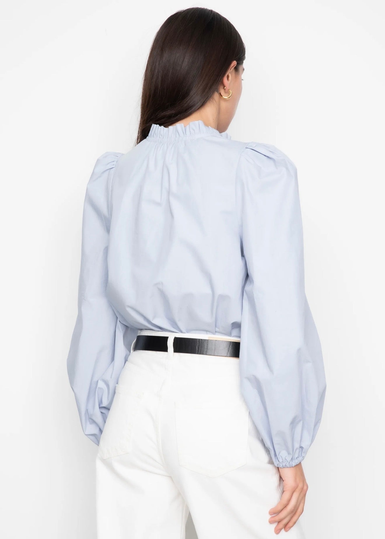 Infinity Blouse Light Blue