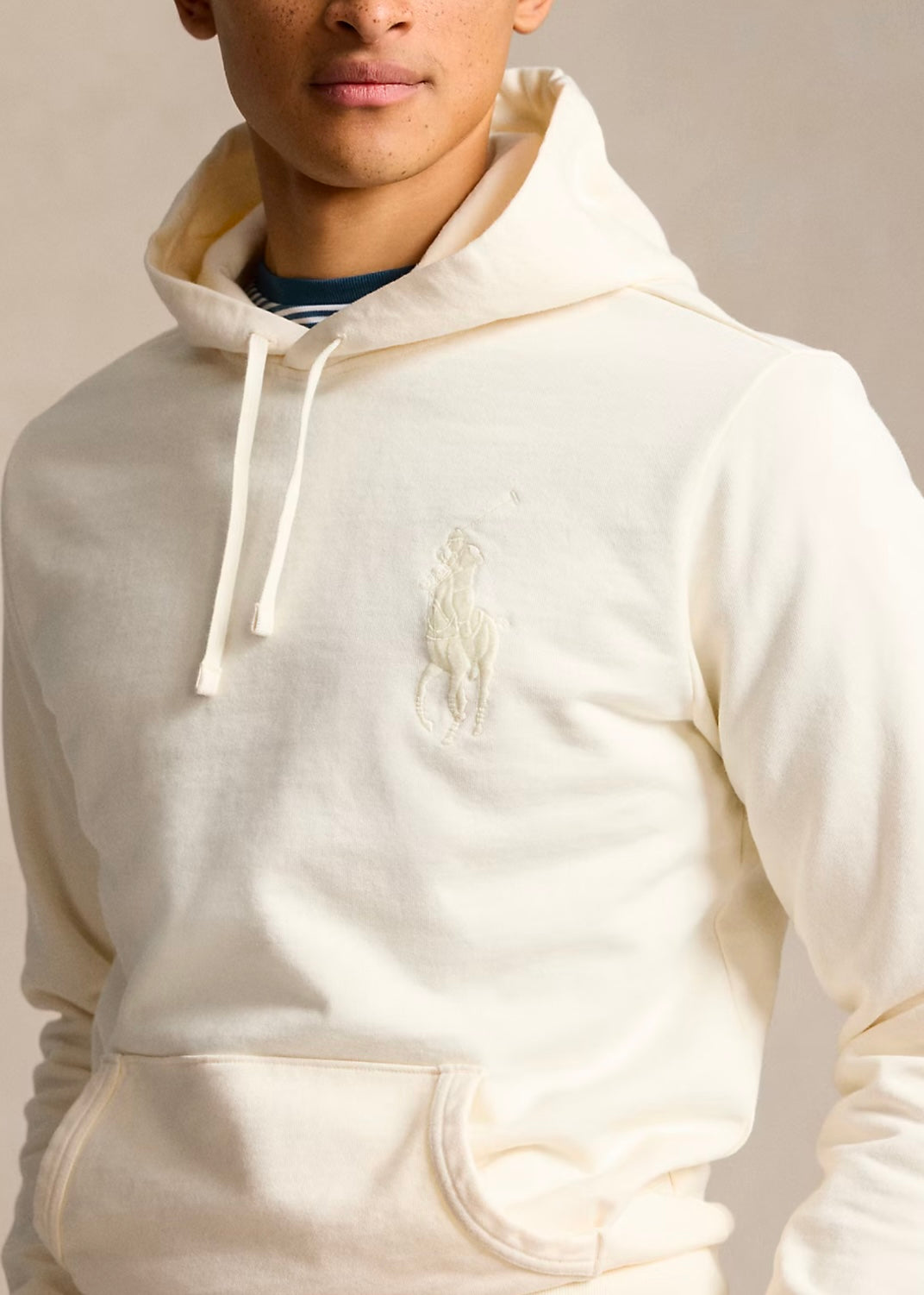Polo Ralph Lauren Big Logo hoodie - Clubhouse Cream