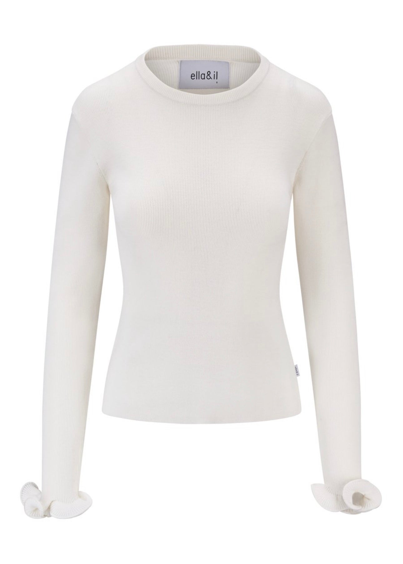 Isa Merino sweater White
