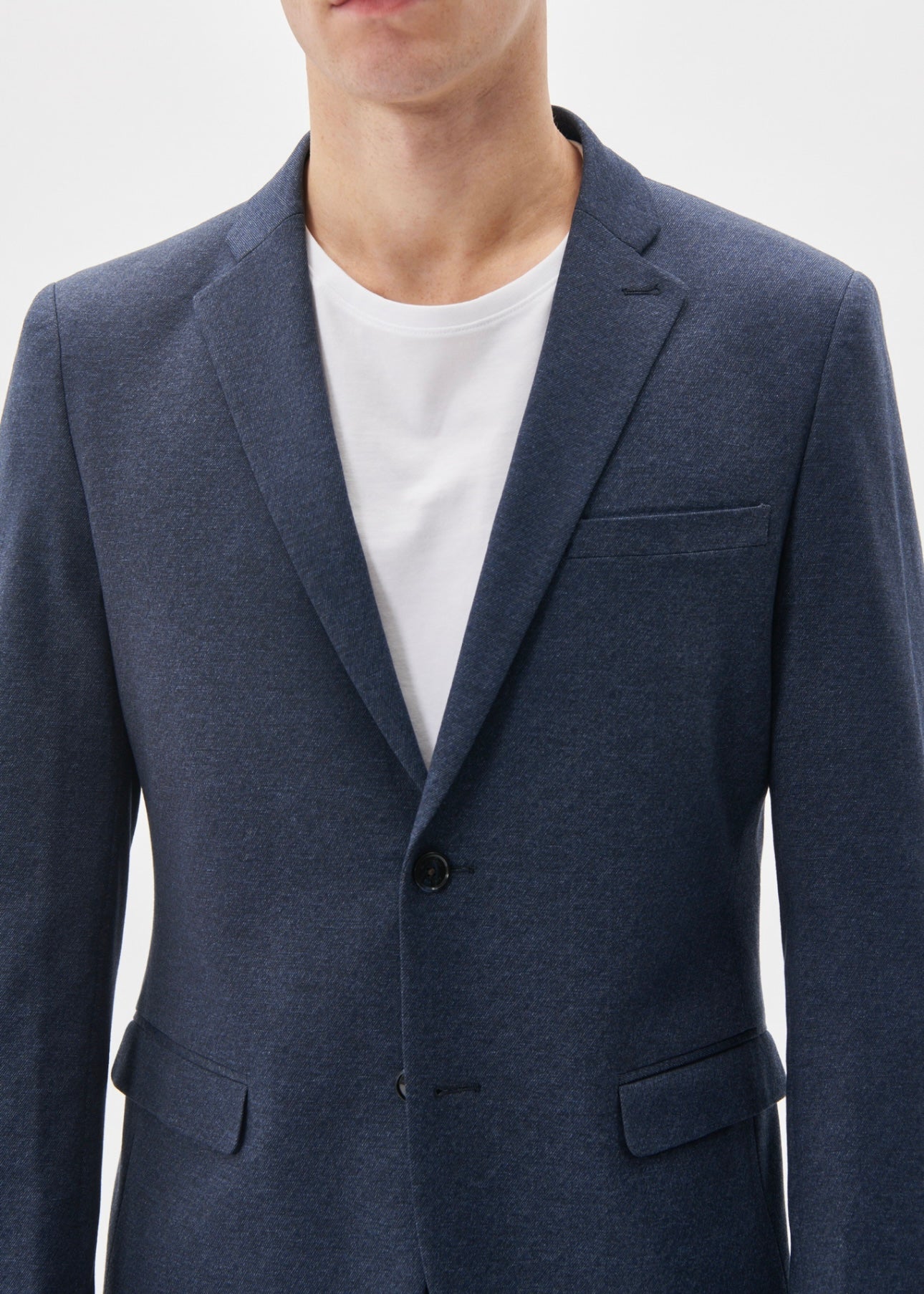 George Jersey Blazer Dark Navy