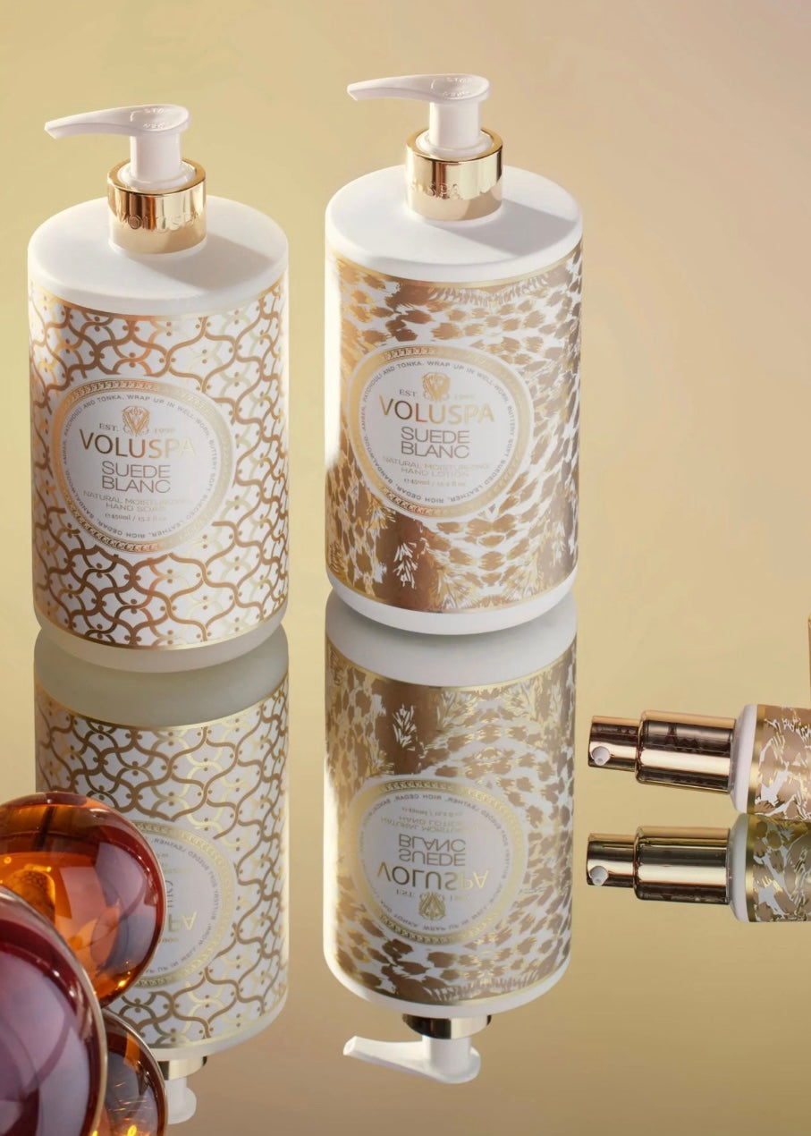 Hand Soap Suede Blanc