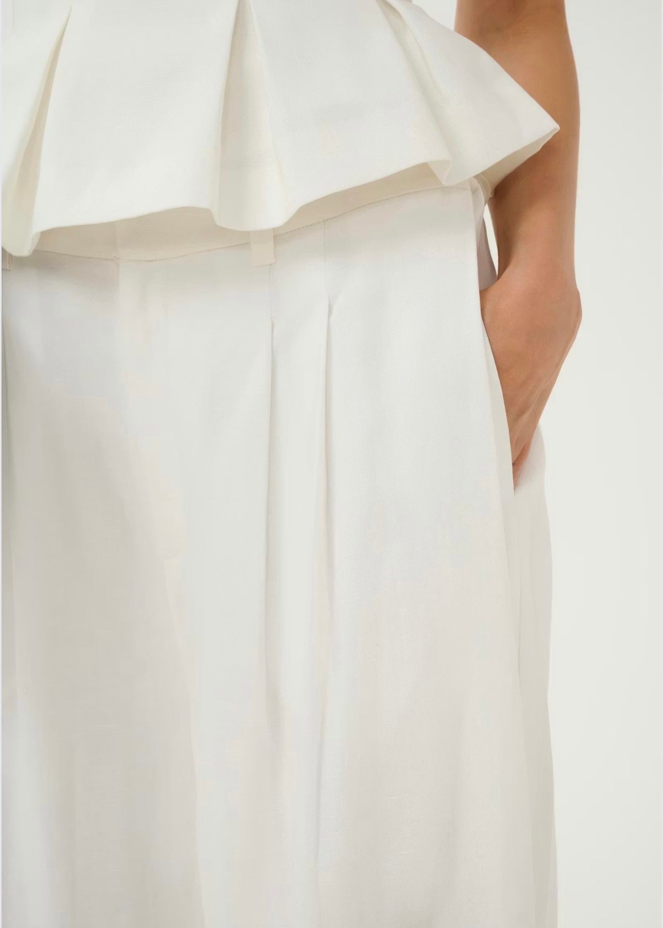 Riava Pants Bright White