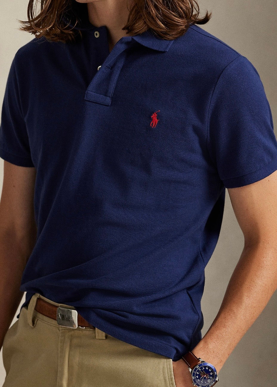 Mesh Polo Shirt Newport Navy