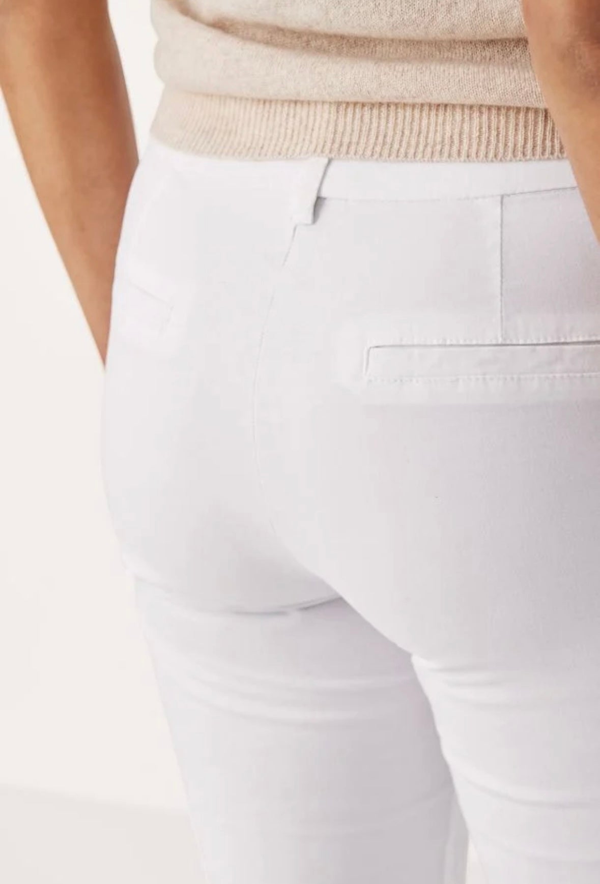 Soffys Pants Bright White
