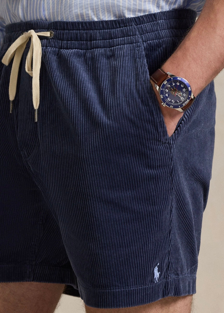 Prepster Corduroy Shorts Boston Navy