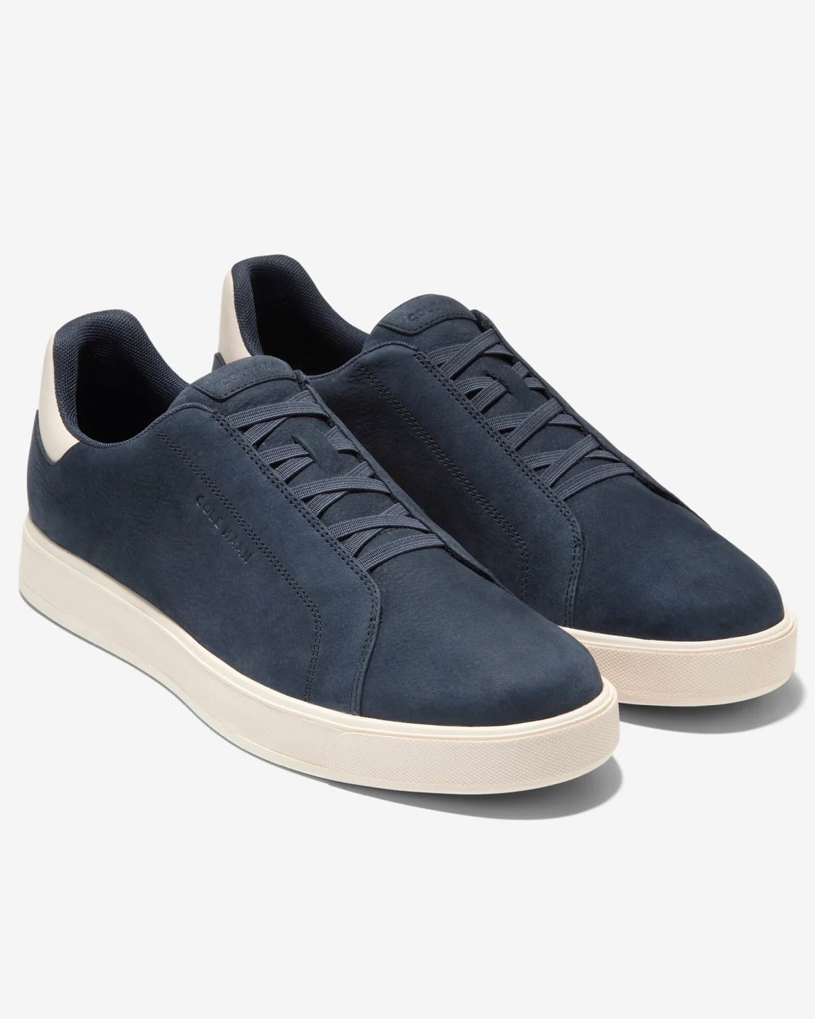 Grandpro Luxe Slip On Navy Nubuck