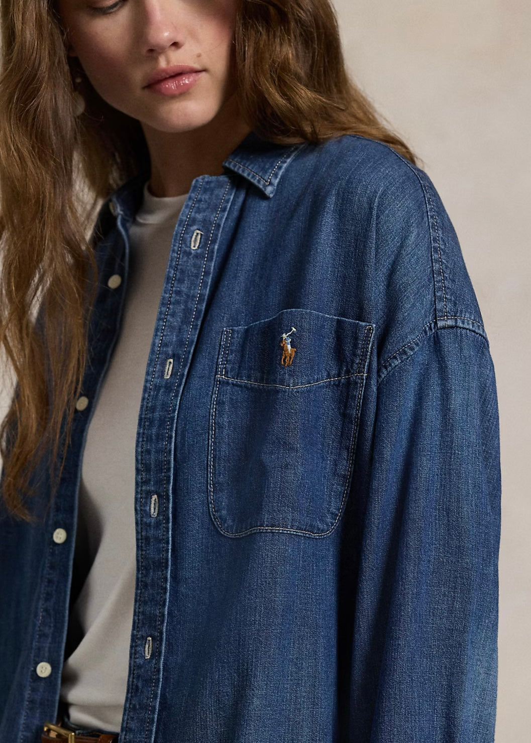 Polo Ralph Lauren Oversized shirt - Remy Wash