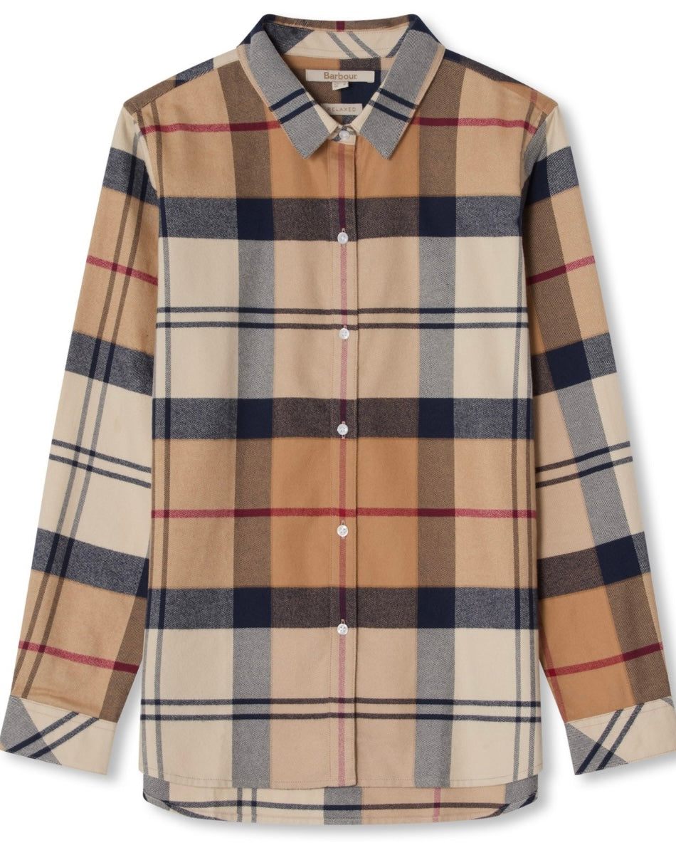 Anna shirt Hessian Tartan