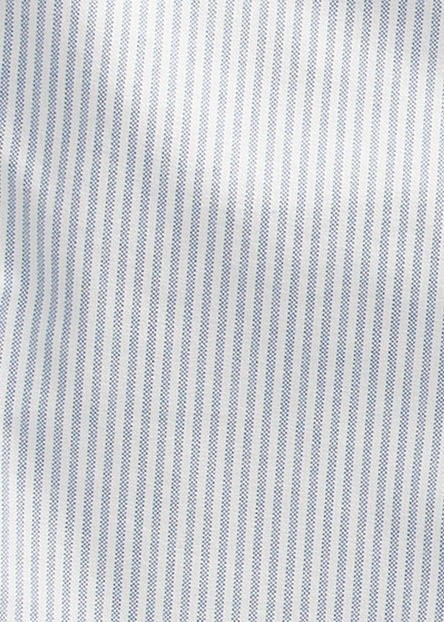 Slim Fit Stripe Oxford shirt Blue/White