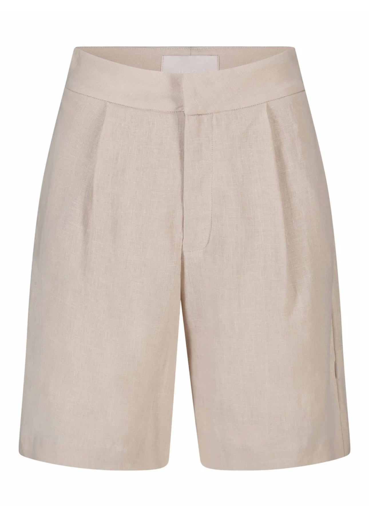 Ella&il Fie Linen shorts - Beige