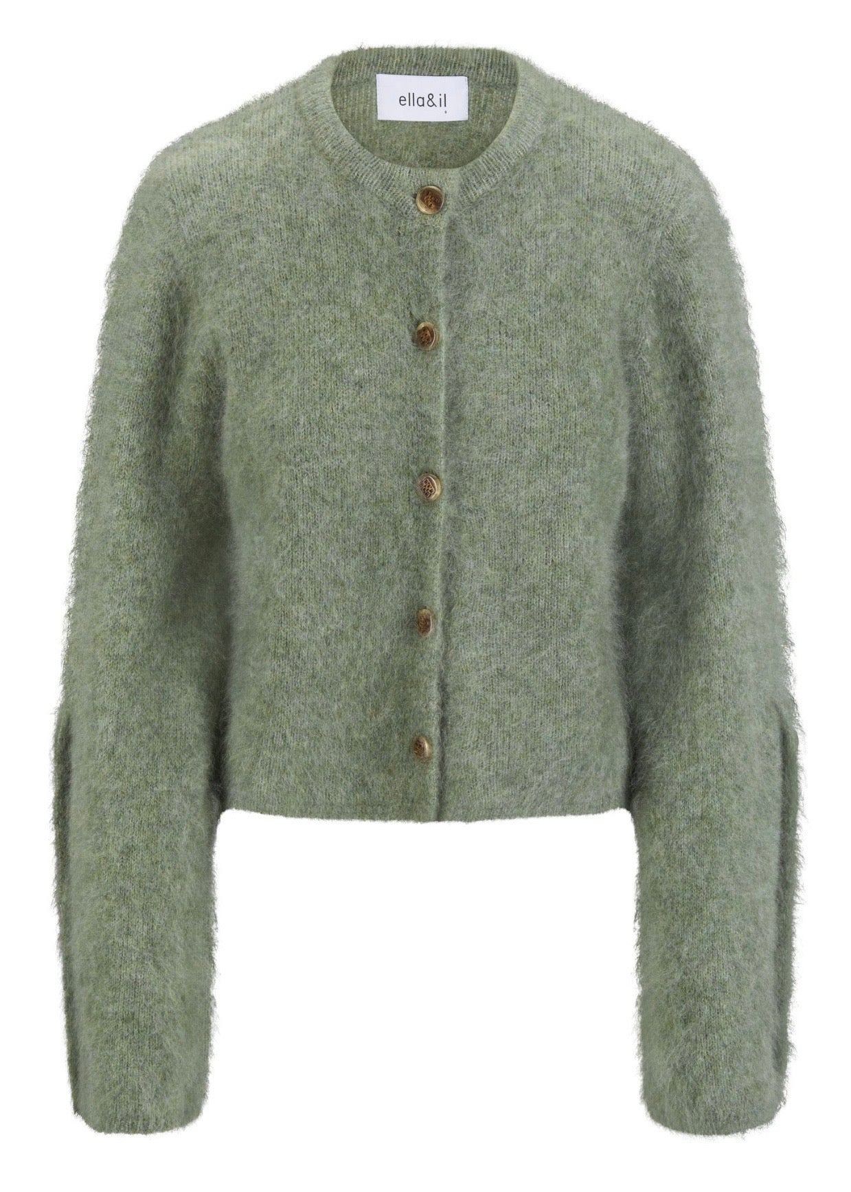Isadora Chunky Cardigan Sage Green