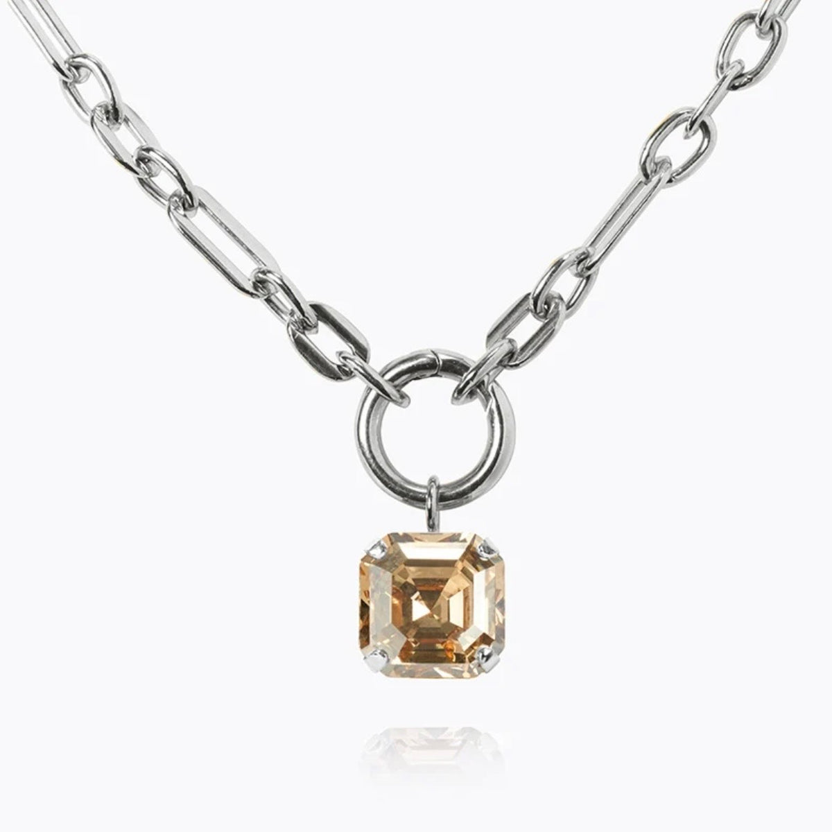 Eve Necklace Rhodium