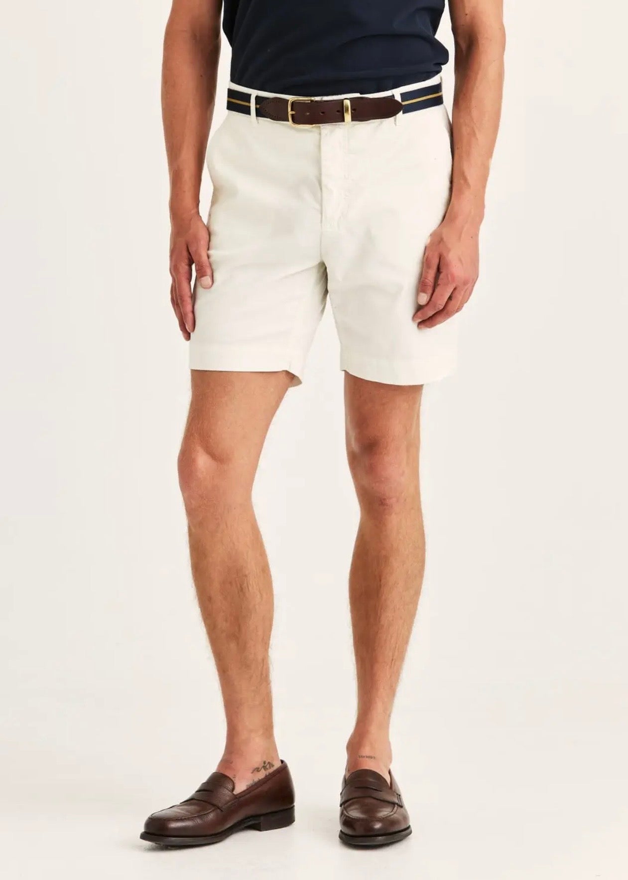 Jeffrey Summer Chino Shorts Offwhite