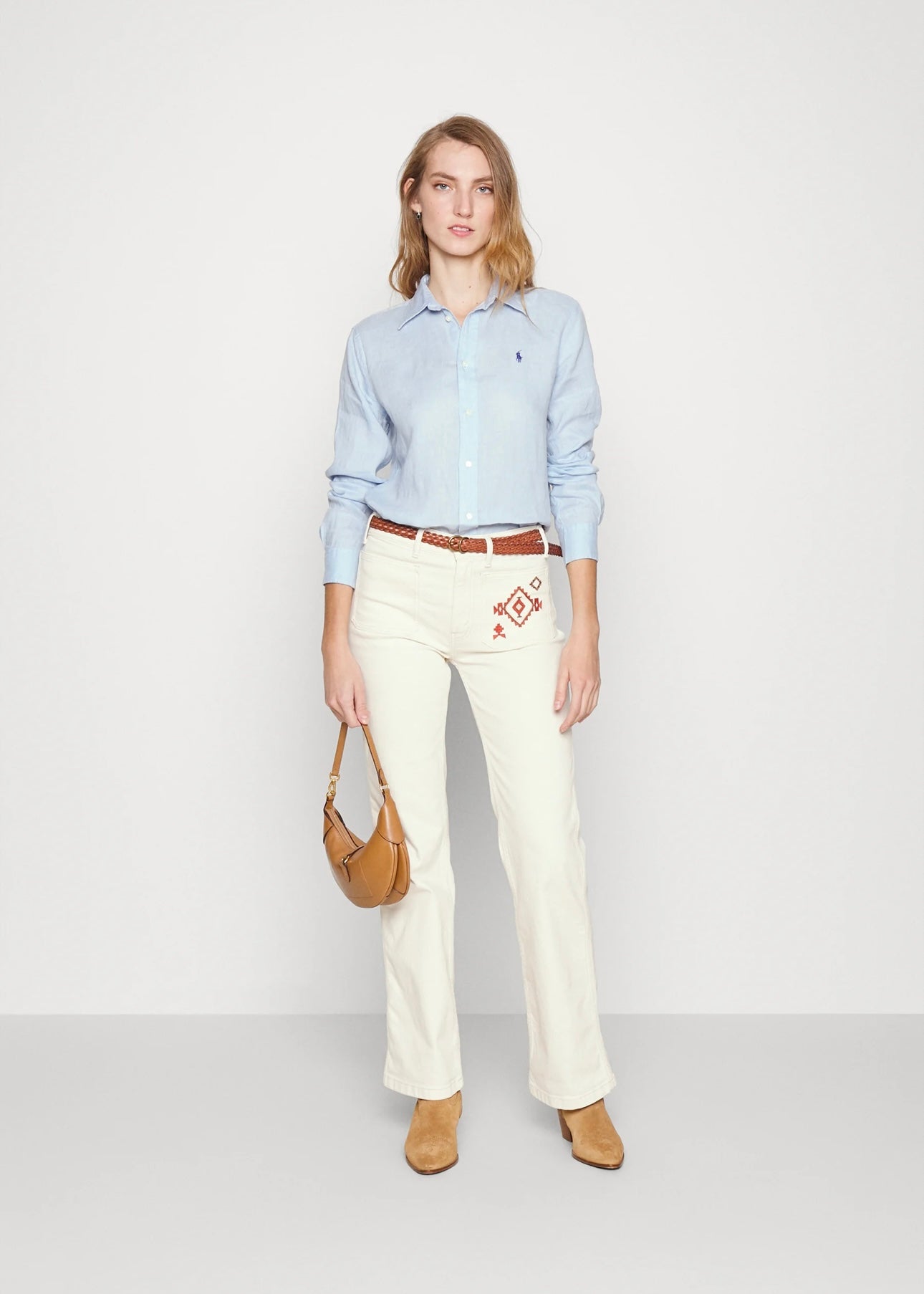 Polo Ralph Lauren Linen shirt - Southport Blue