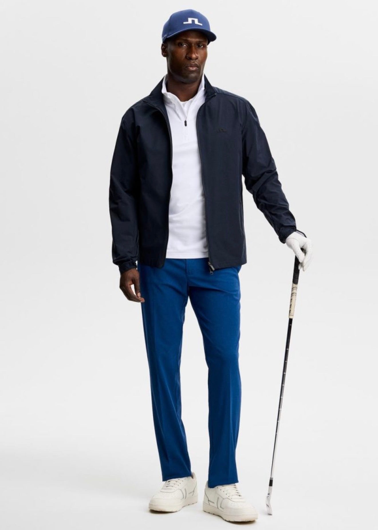 Keaton Quarter Zip Midlayer White