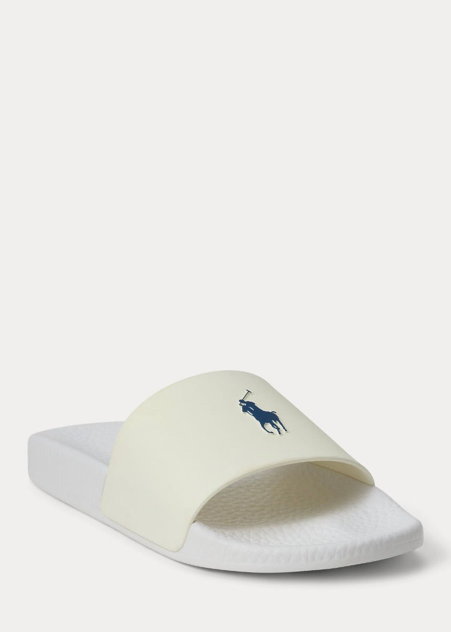 Big Pony Slide White