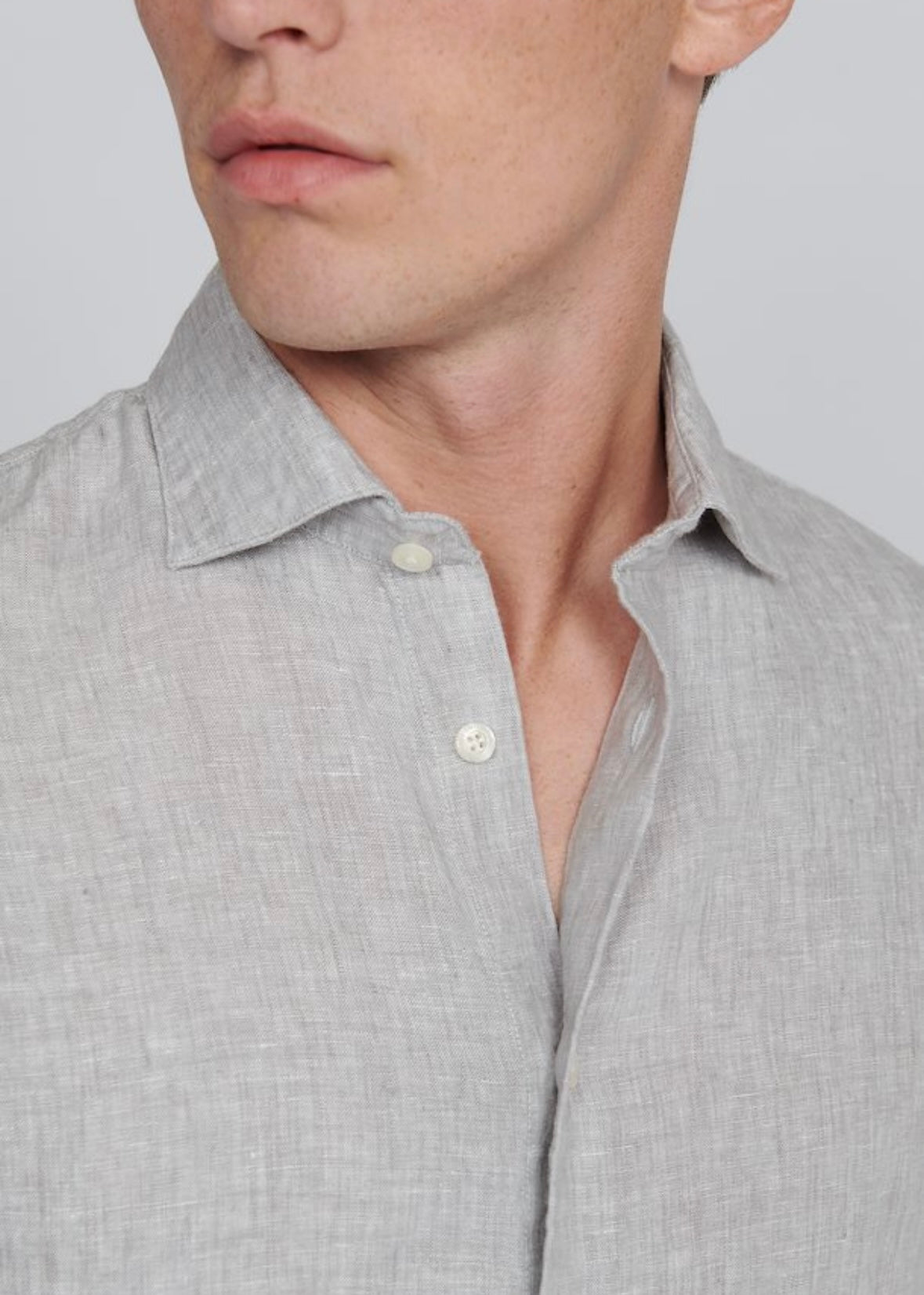Matinique Marc shirt - Ghost Gray