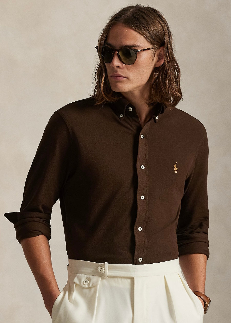Featherweight Mesh Shirt Dark Beech