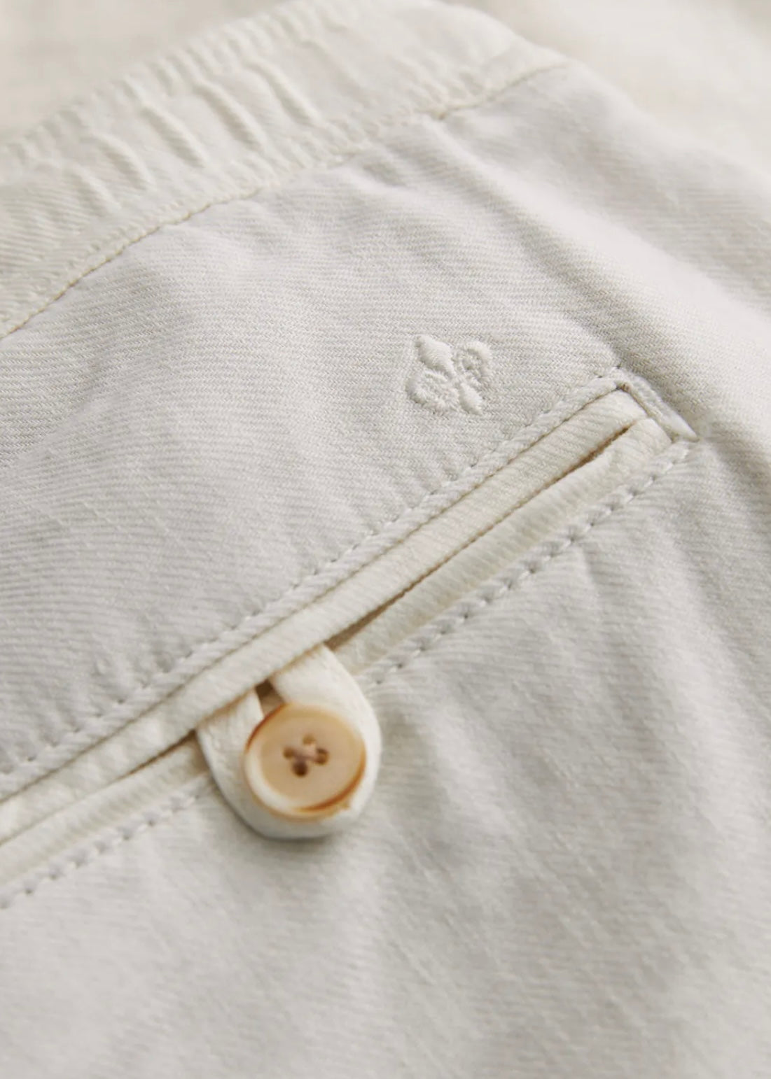Morris Fenix Linen trouser - Offwhite