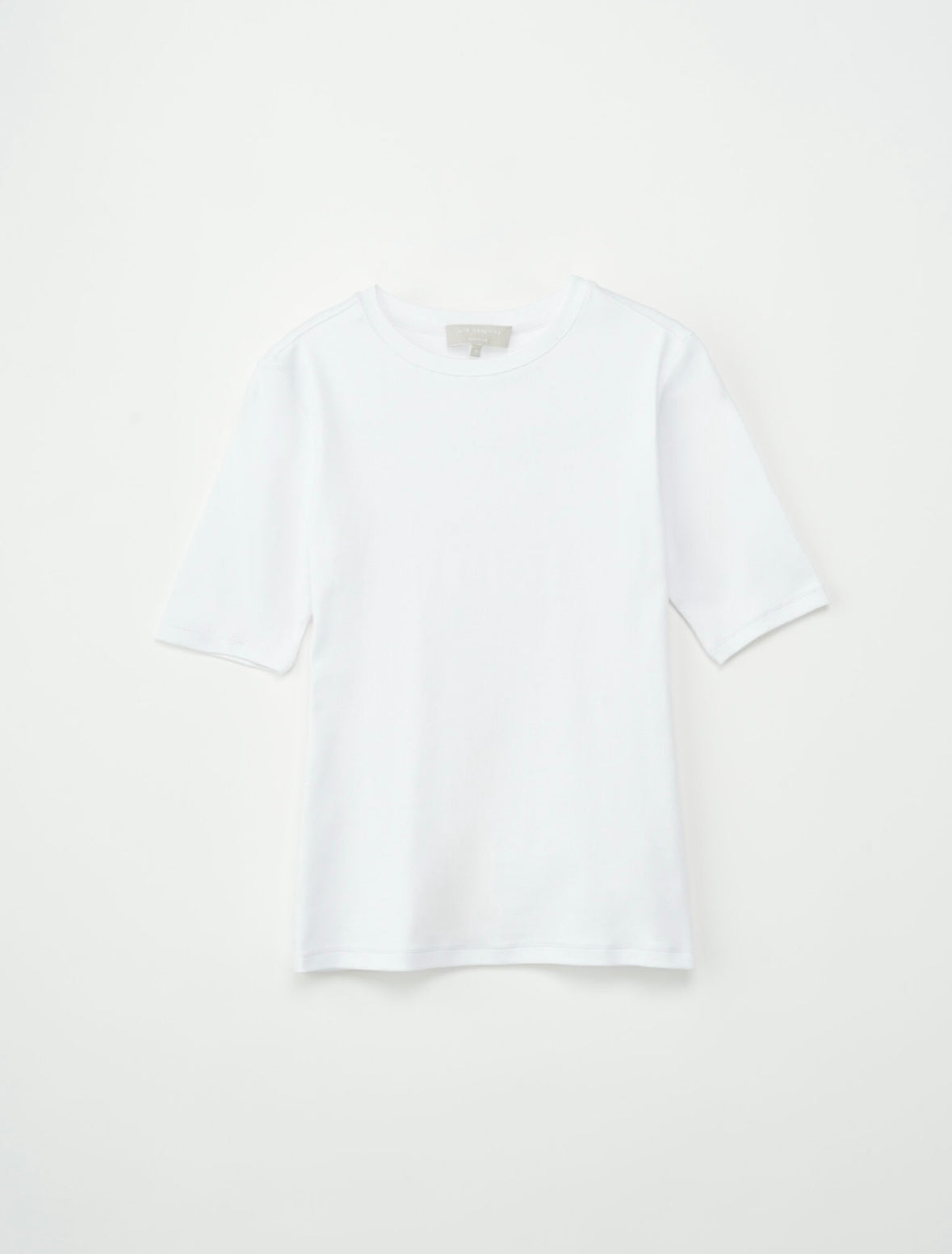 Marianne Rib Tee White